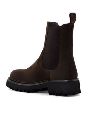 Stivaletto in camoscio marrone GUGLIELMO ROTTA | 28660004EBONY